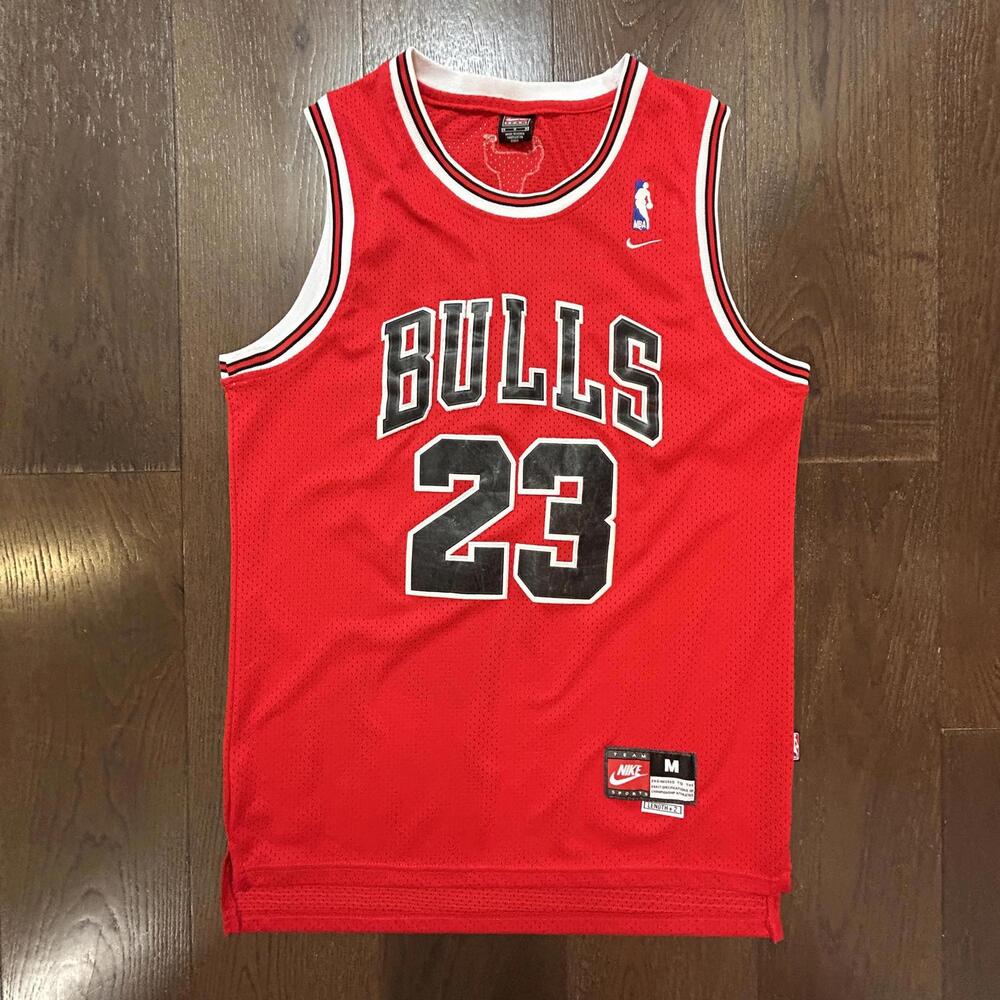 Vintage Nike Michael Jordon Jersey Chicago Bulls #23 Basketball Medium